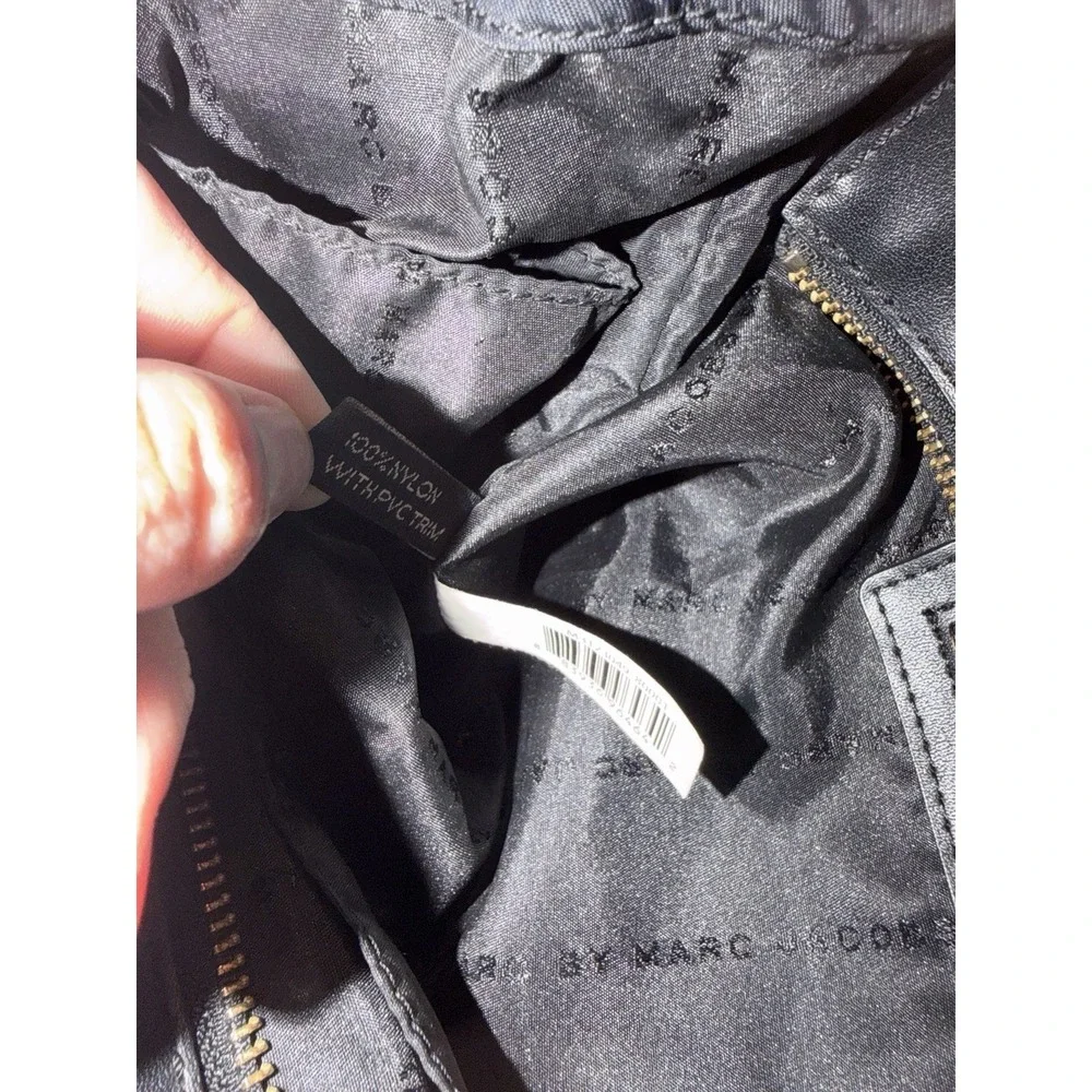 Marc By Marc Jacobs Black Nylon Diaper Bag Tote Crossbody Baby Bag Large